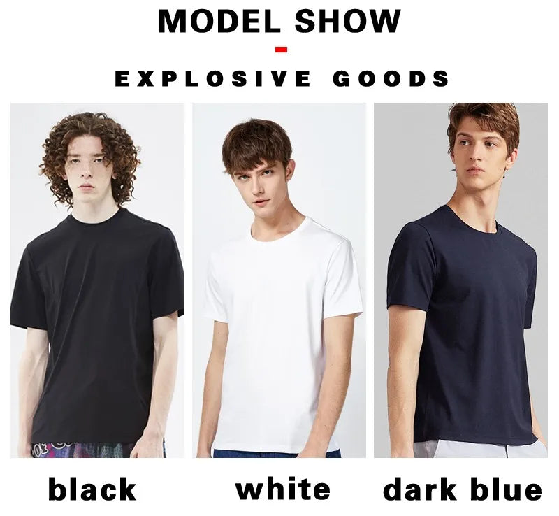 Cotton Fashion Bear Pattern Printed Men's T Shirt Round Neck Loose Tops Breathable Comfortable Casual Oversized Women Clothing