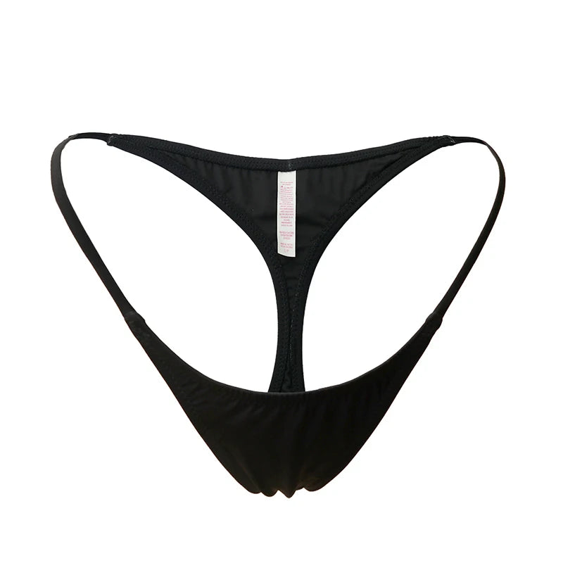 Womens Sexy Swimsuit  Swimwear Brazilian Biquini Plus Size  Bikinis Bottom T-back Cheeky Bottoms Thong Bathing Suit Women