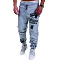 Men's Athletic Shorts Sweat Shorts Capri Pants Drawstring Print Letter Sports Outdoor Weekend Streetwear Stylish Sweatpants Male