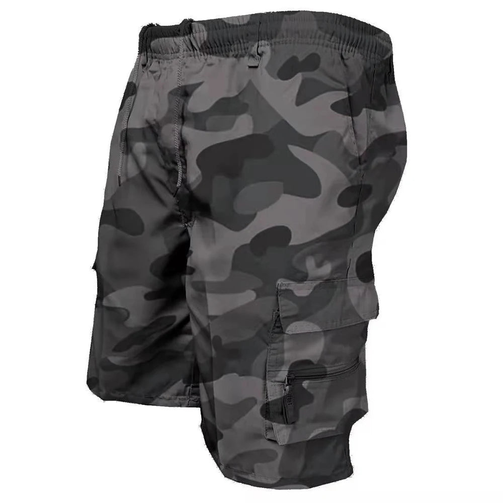 Men's Cargo Shorts Big Pocket Short trousers summer Male Camouflage Shorts Fashion Casual Sport Slacks Cargo jogging Short Pants