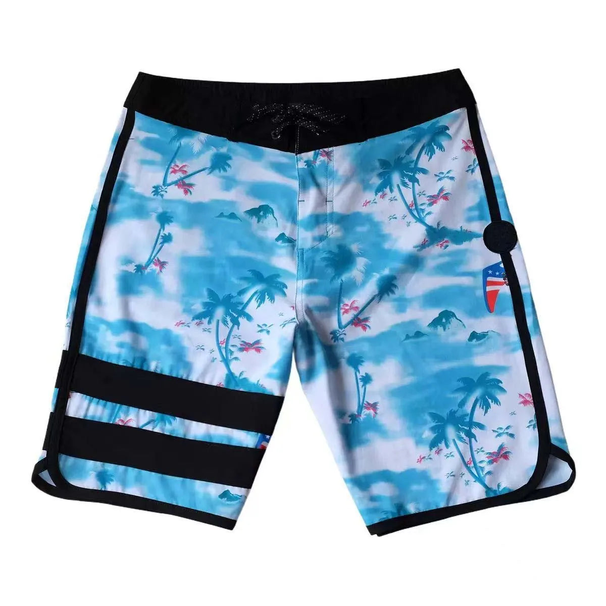 Summer New Brand Men Beach Shorts Phantom Bermuda Board Shorts Swim Shorts Waterproof Quick Dry Casual Diving Surfwear Swimwear