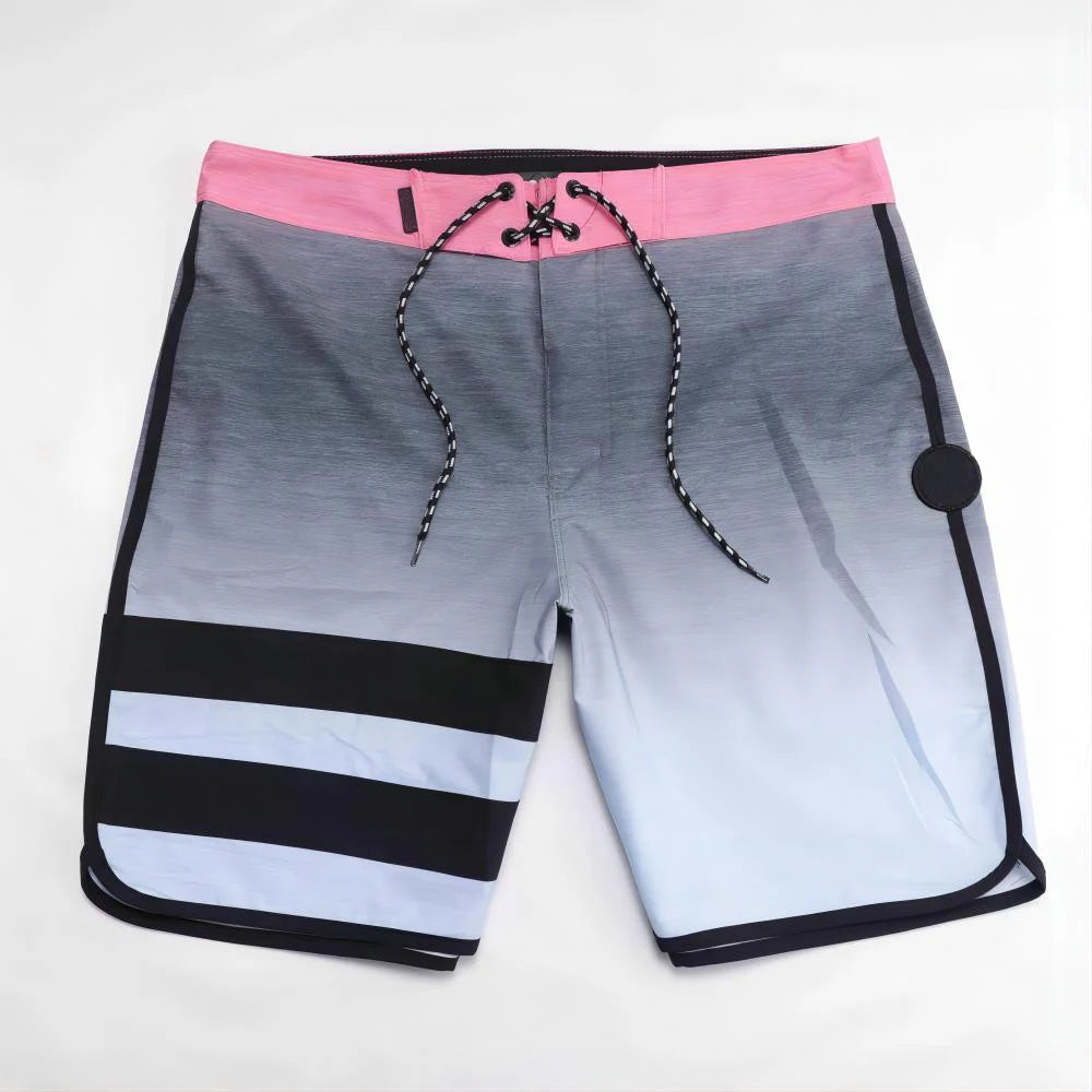 Summer New Brand Men Beach Shorts Phantom Bermuda Board Shorts Swim Shorts Waterproof Quick Dry Casual Diving Surfwear Swimwear