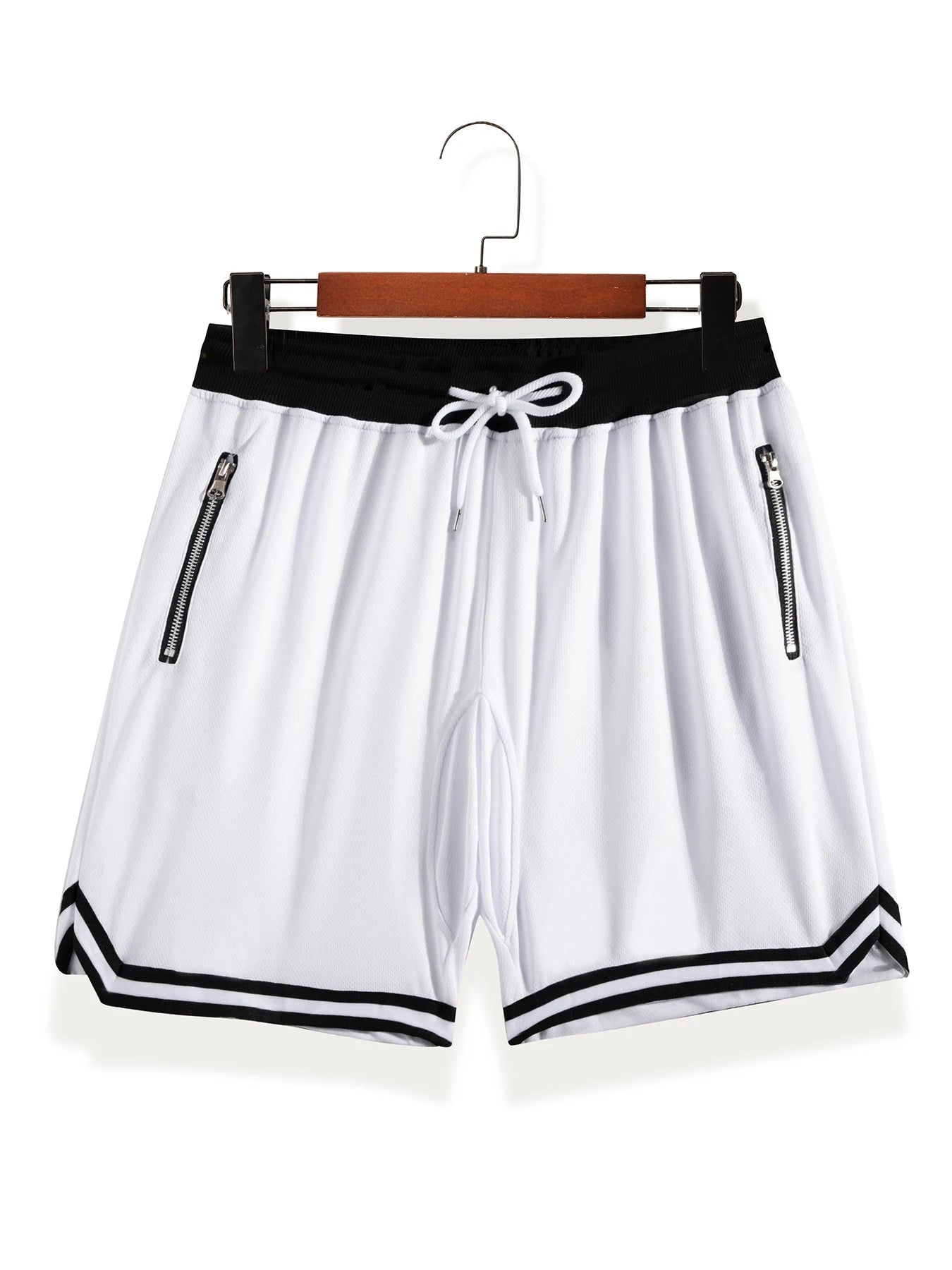 Summer Sports Fitness Shorts Men's Basketball Game Training Running Shorts Quick Dry Mesh Joggers Breathable Short Pants