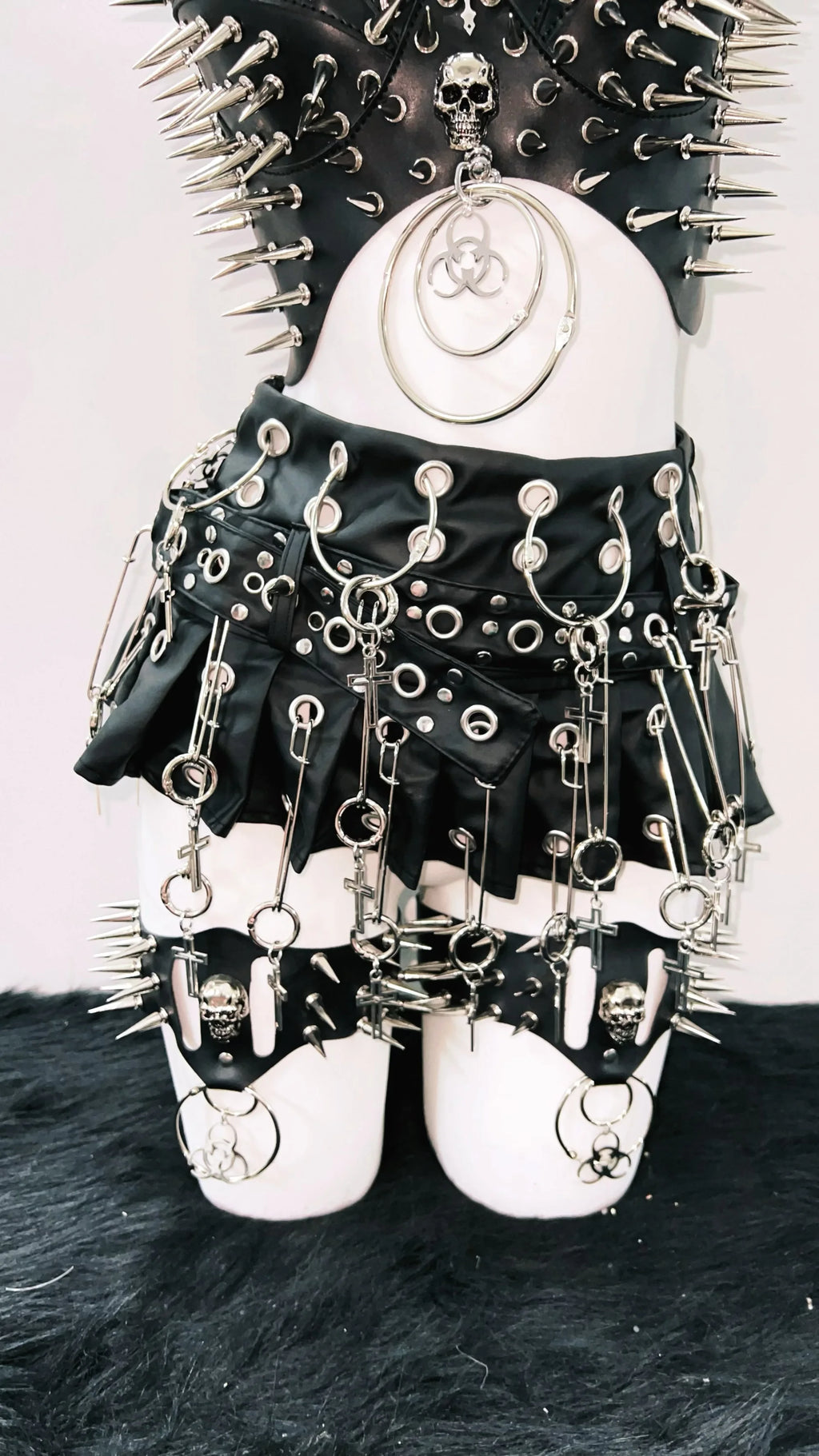Rivet Tank Tops  Gothic Tank Tops Punk Tank Tops y2k clothes y2k crop top gothic clothes Skull top vintage tops  y2k fashion