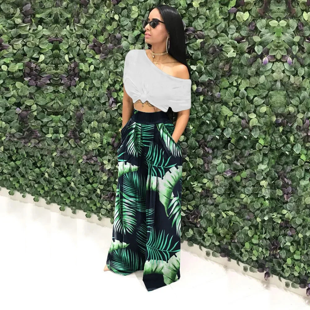 CM.YAYA Women Straight High Waist Pants Autumn Winter INS Streetwear Basic Wide Leg Long Trousers