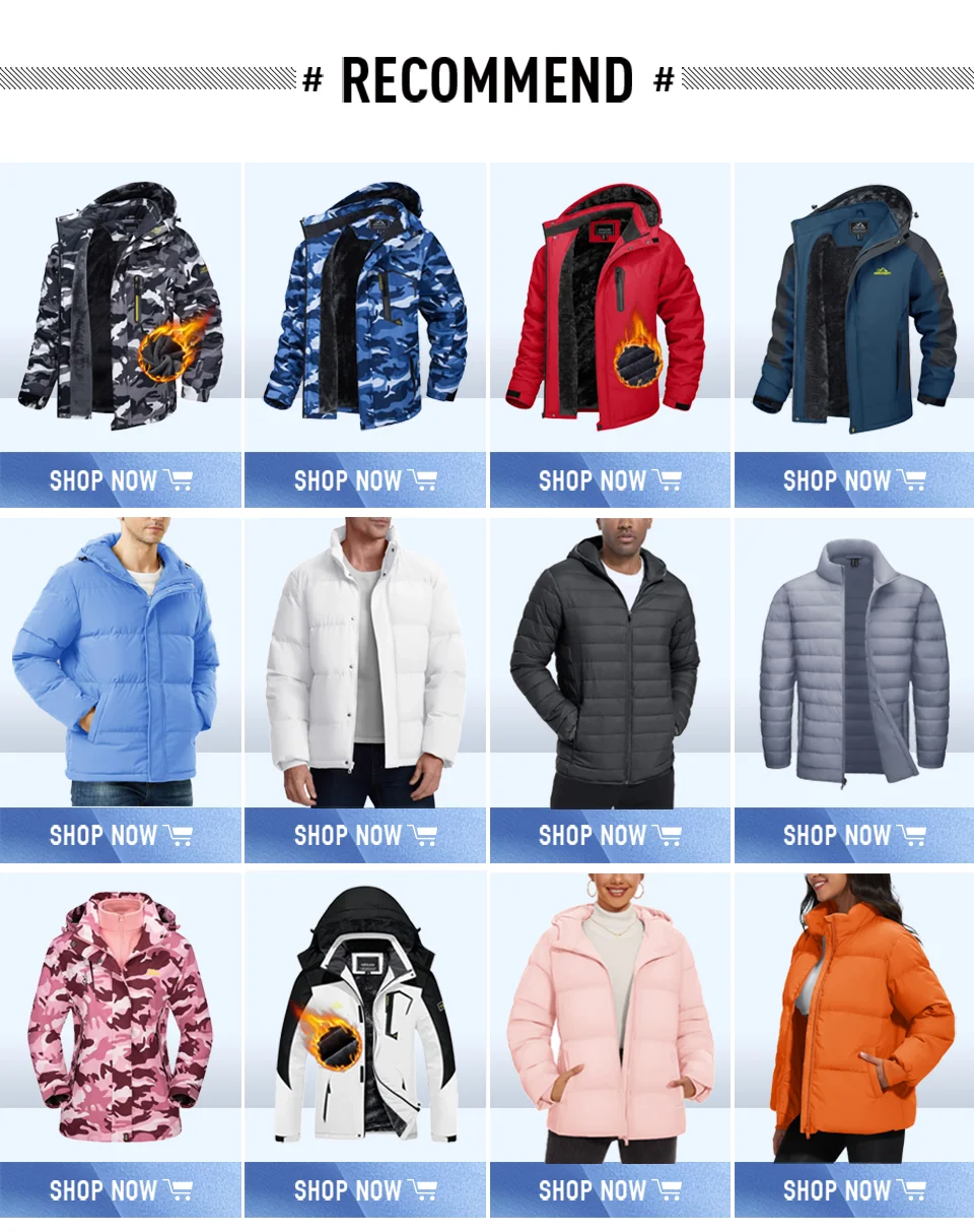 TACVASEN Hooded Softshell Jacket Mens Waterproof Rain Jacket Fleece Lined Work Jacket Outdoor Trekking Hiking Windbreaker Male