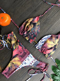 Micro Bikini 2023 Sexy Women Swimsuit Female Rib Bikini Set Push Up Women Swimwear Brazilian Swimming Suit Bathing Suit