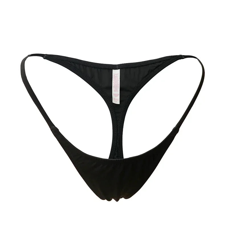 Womens Sexy Swimsuit  Swimwear Brazilian Biquini Plus Size  Bikinis Bottom T-back Cheeky Bottoms Thong Bathing Suit Women
