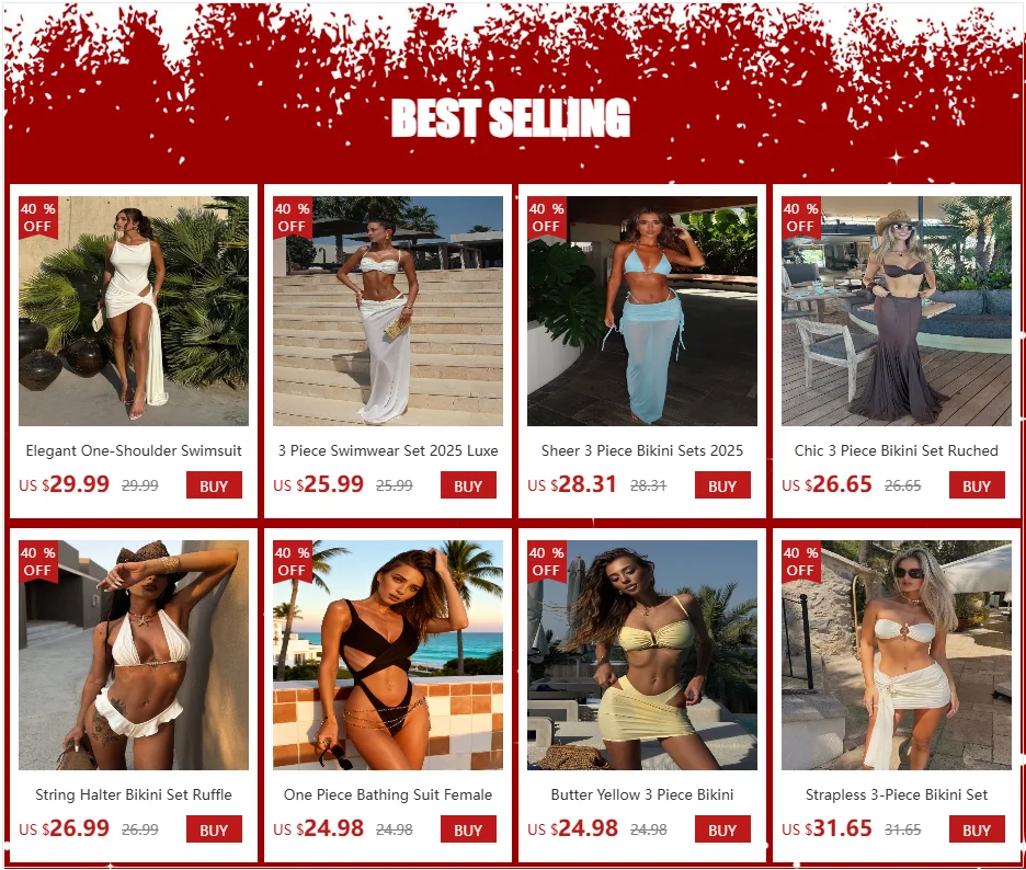 2 Piece Swimsuits for Elegant Women Starfish One Piece Bathing Suits with High Split Skirt Cover ups Sexy Halter Bikini Sets K59