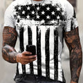 Men's Mexico 3D Pattern T-shirt Summer Casual Pullover Men's Fashion Loose Short Sleeve Top