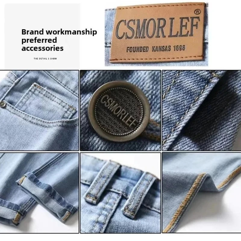 2026 Brand Jeans Summer Style Utr Thin Light  Men's Jeans Fashion Male Casual Denim Men's Jeans Slim Wholesale Jeans