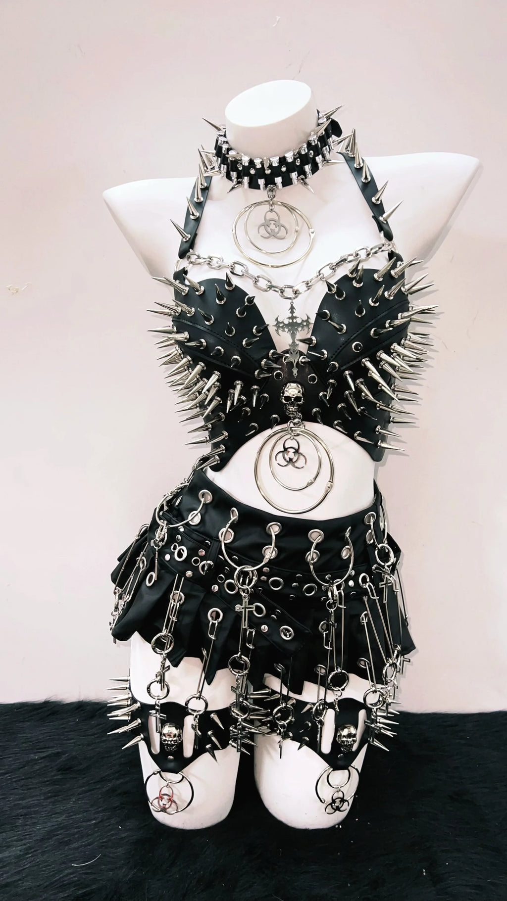 Rivet Tank Tops  Gothic Tank Tops Punk Tank Tops y2k clothes y2k crop top gothic clothes Skull top vintage tops  y2k fashion
