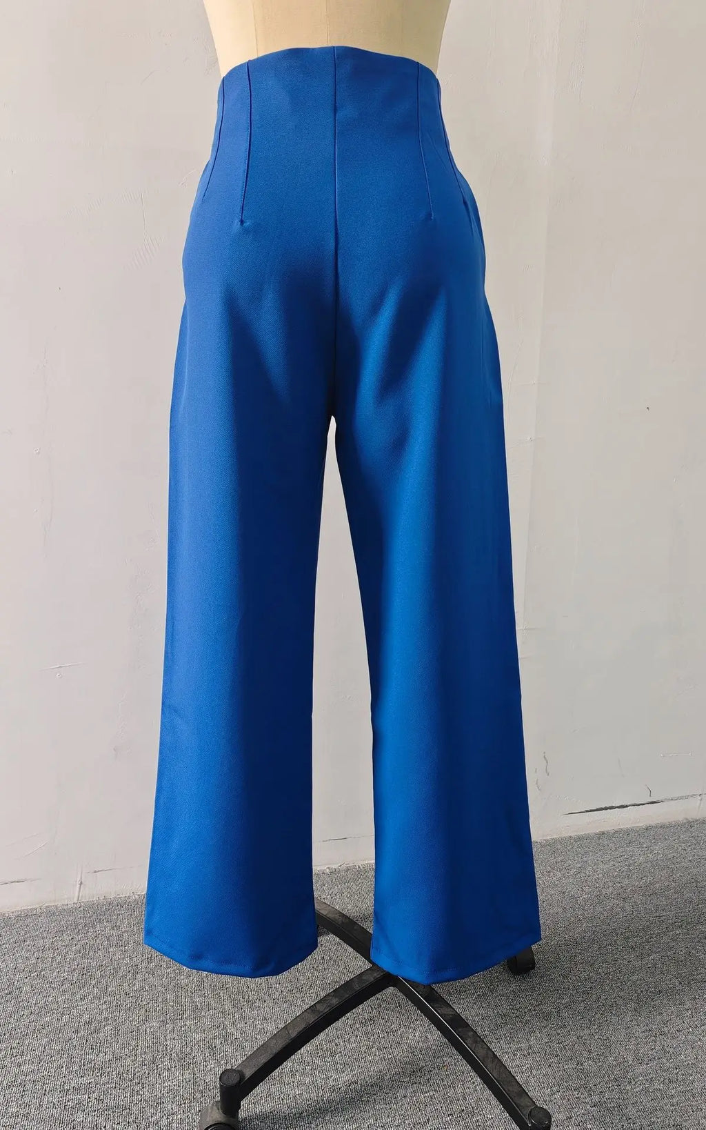 Women's High Waist Wide Leg Pants Elegant Tailored Straight Trousers Office Work Pants Casual Bottoms Comfy Dress Pants