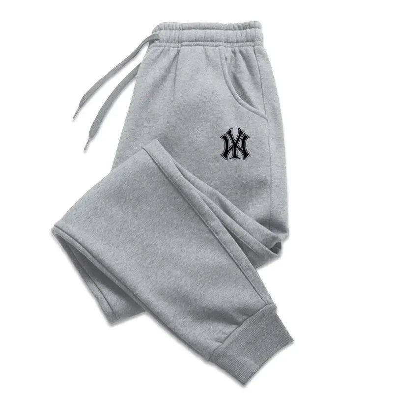 Track Pants Men Clothing Men's Tracksuit Pants for Mens Sweatpants Jogger Man Brushed Gym Women's Winter Trousers Fleece-lined