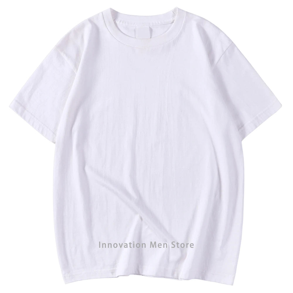 New Candy Color 100% Cotton T-Shirts Men Women 14 Colors Oversized Short Sleeves High Quality Brand Tee Clothing Soft T Shirts