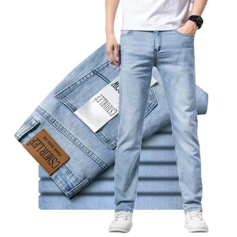 2026 Brand Jeans Summer Style Utr Thin Light  Men's Jeans Fashion Male Casual Denim Men's Jeans Slim Wholesale Jeans