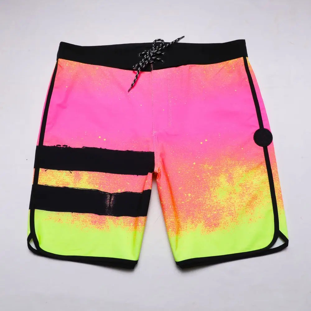 Summer New Brand Men Beach Shorts Phantom Bermuda Board Shorts Swim Shorts Waterproof Quick Dry Casual Diving Surfwear Swimwear