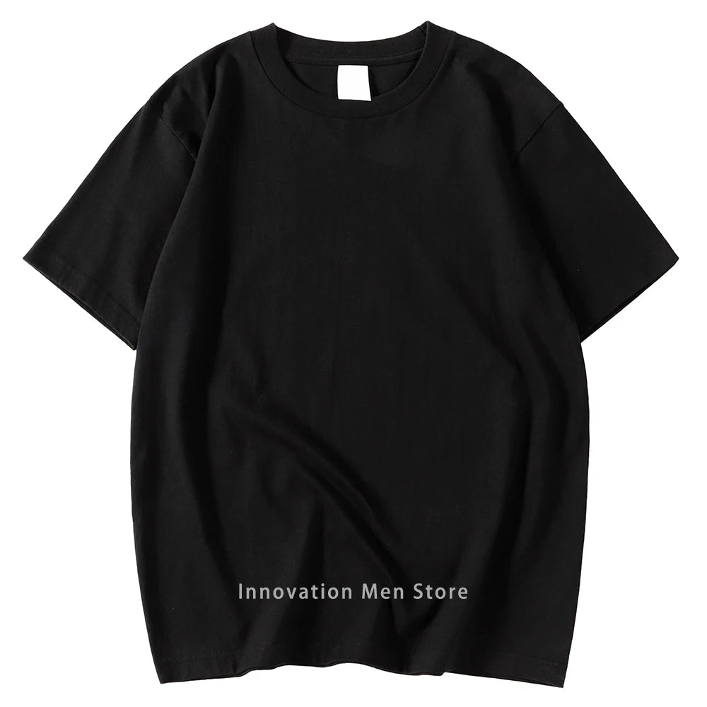 New Candy Color 100% Cotton T-Shirts Men Women 14 Colors Oversized Short Sleeves High Quality Brand Tee Clothing Soft T Shirts