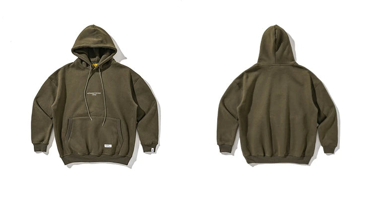 Japanese Streetwear High Quality Hip Hop Thin Fleece Hoodie Men Clothing Harajuku Casual Sweatshirt Korean Couple Pullover Male