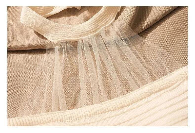 Women Tank Top Mesh Halter Neck Knitted Short Vest Korean Fashion Style Pure Hot Gilr Sexy Knit Girl Pullover Clothing