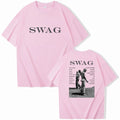 Bieber SWAG 2025 Justin Album T-shirt 2 Sided O-Neck Short Sleeve Shirts Fans Gift