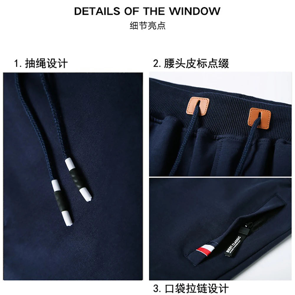 Men Casual Shorts New Summer Male Fashion Casual Short Men's Solid Color Fitness Breathable Shorts Men Drawstring Shorts