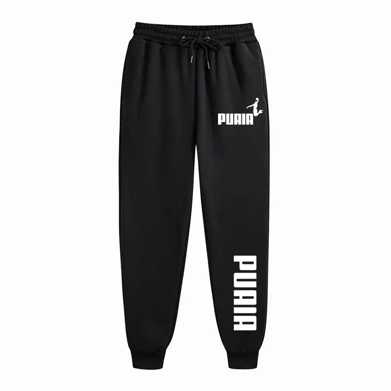 2025 new men's sportswear trend printed hooded sweatshirt pants 2piece set casual zipper jacket set daily clothing autumn winter